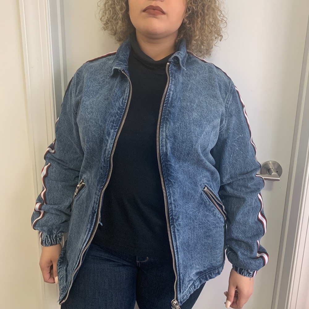 NWT Oversized Jean Jacket